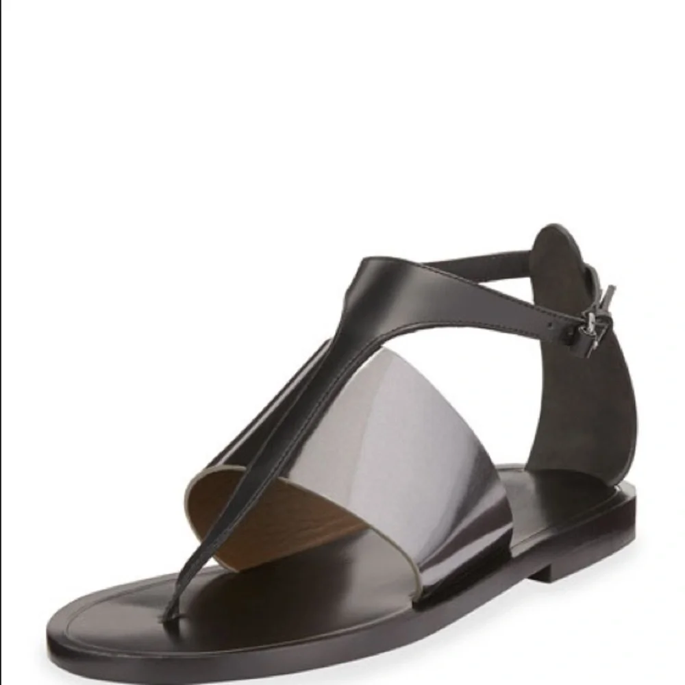 Vince Thea Leather Thong Sandal SZ 8.5
